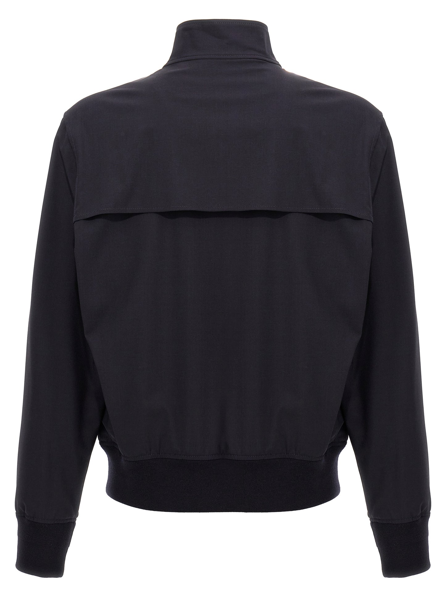 Blue Elastane Bomber