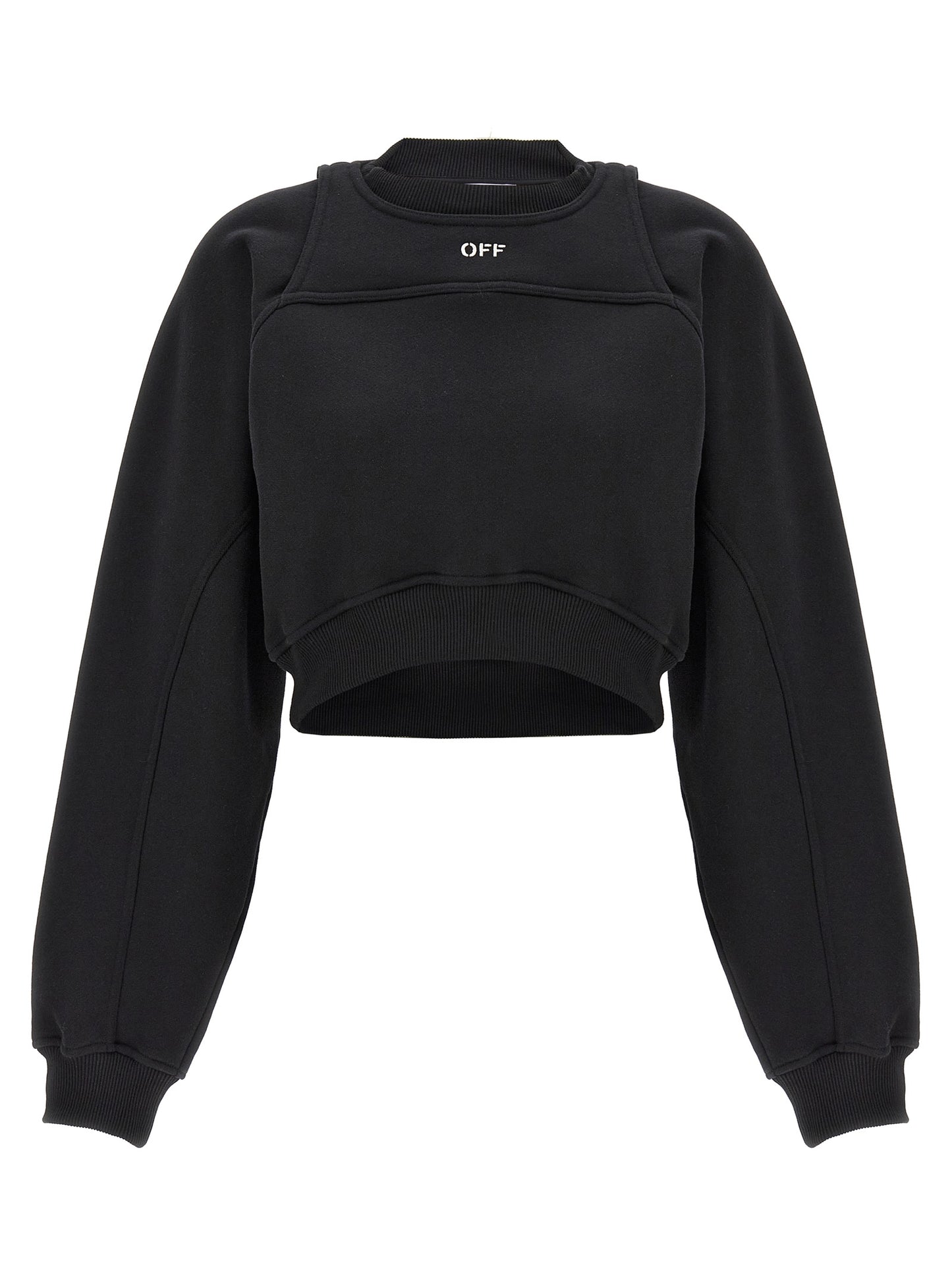 Bicolor Cotton Sweatshirt