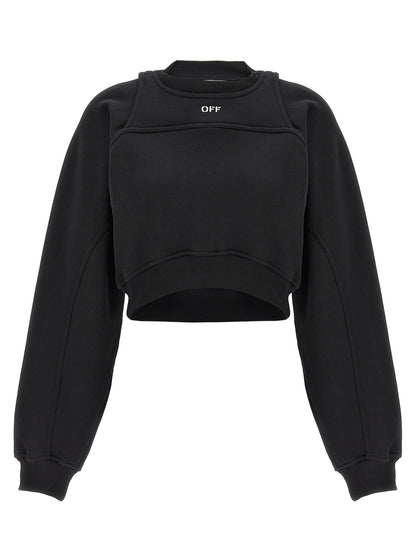 Bicolor Cotton Sweatshirt