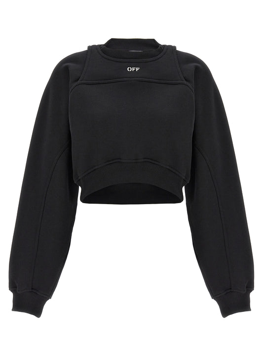 Bicolor Cotton Sweatshirt