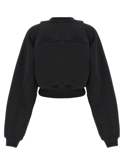 Bicolor Cotton Sweatshirt