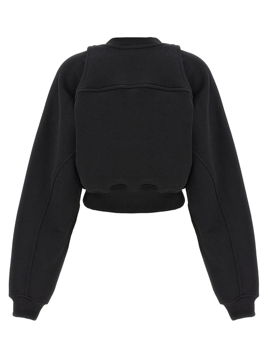 Bicolor Cotton Sweatshirt