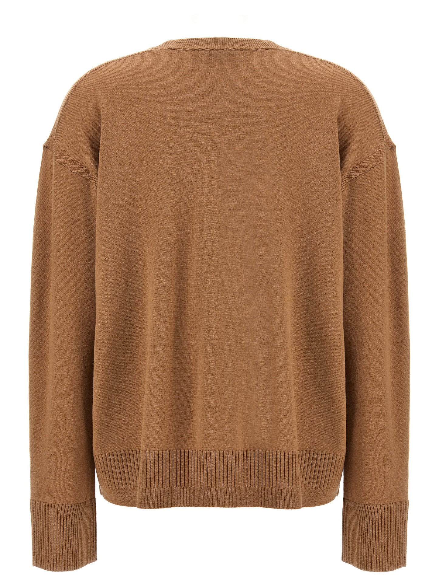 Beige Wool Cardigan