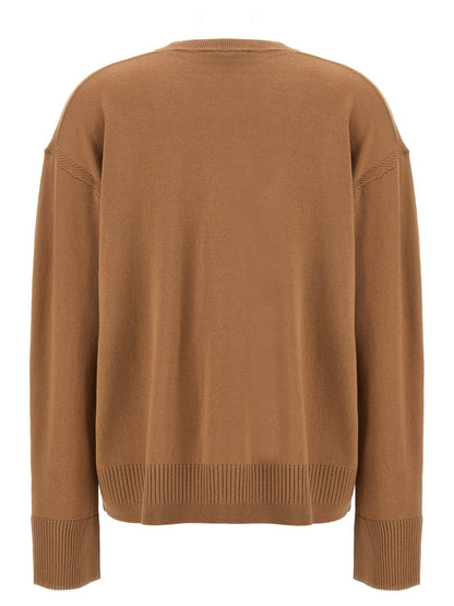 Beige Wool Cardigan