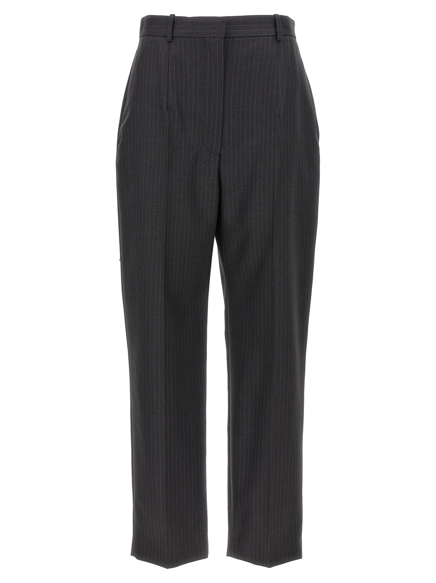 Gray Wool Dress Pants