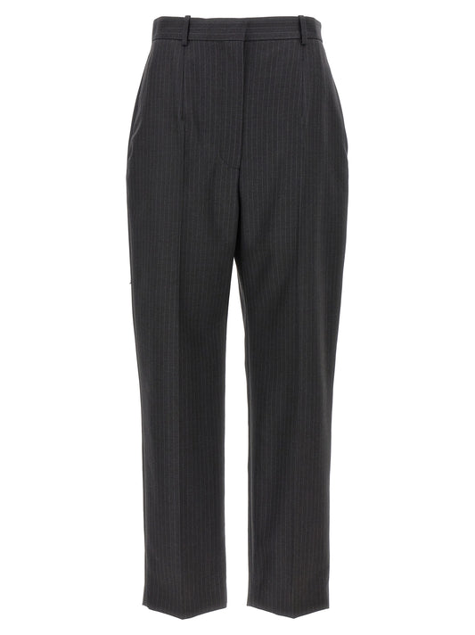 Gray Wool Dress Pants