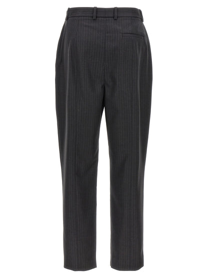 Gray Wool Dress Pants