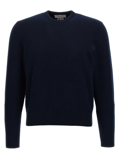 Blue Virgin Wool Cardigan