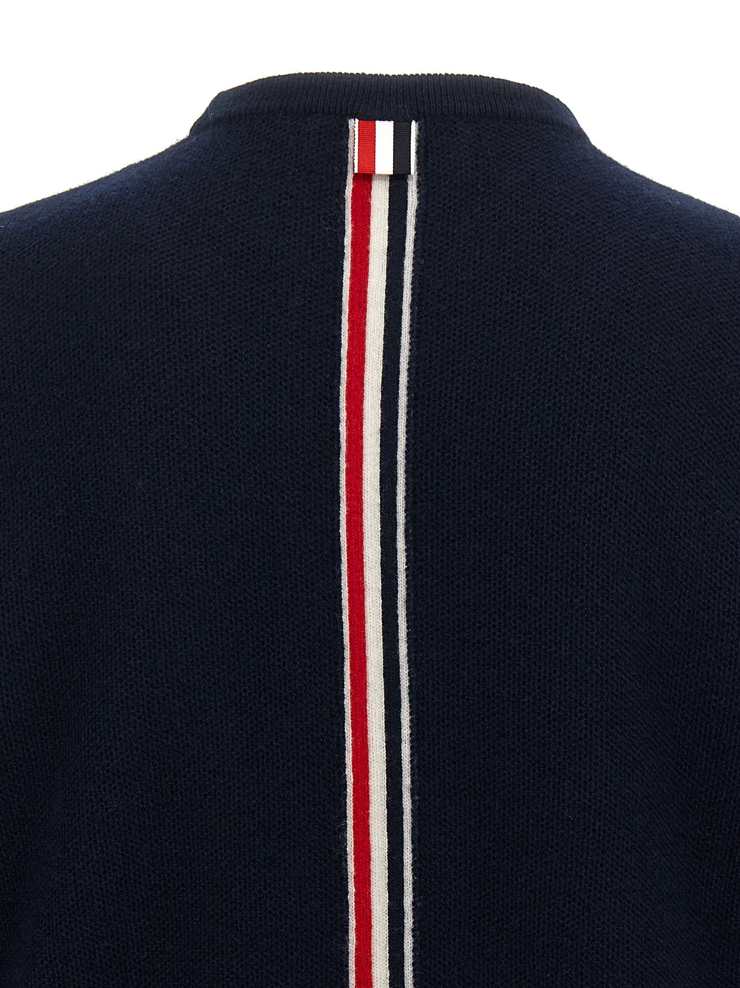 Blue Virgin Wool Cardigan