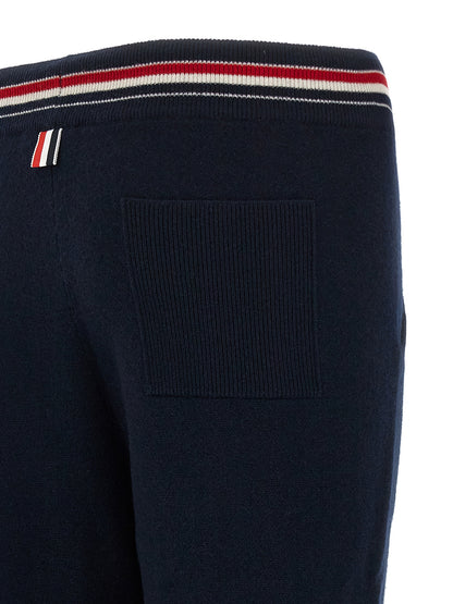 Blue Cashmere Joggers (Workout Pants)