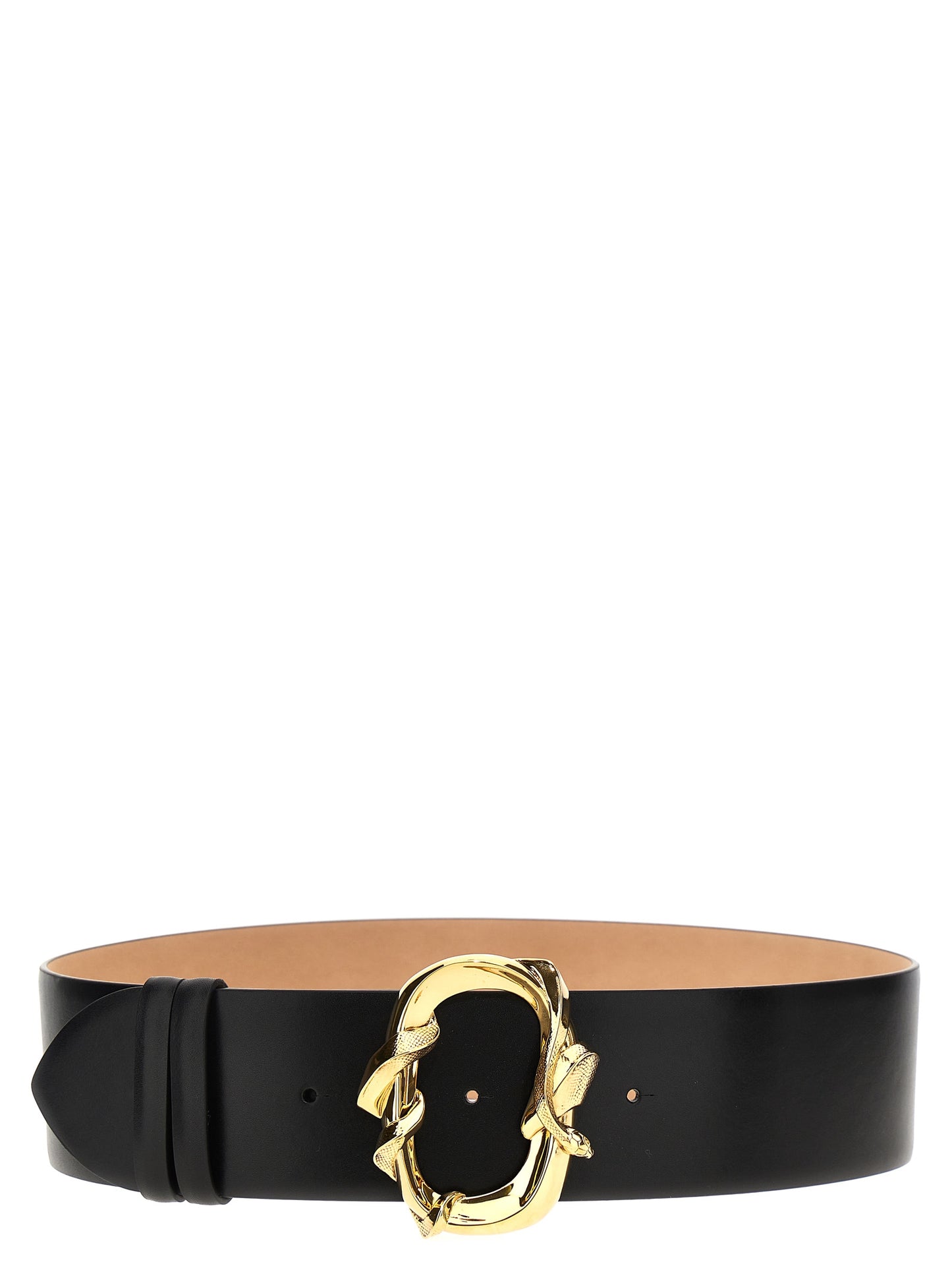 Black Cowhide Regular Belt