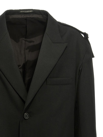 Black Wool Blazer