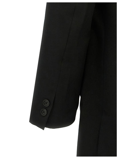 Black Wool Blazer