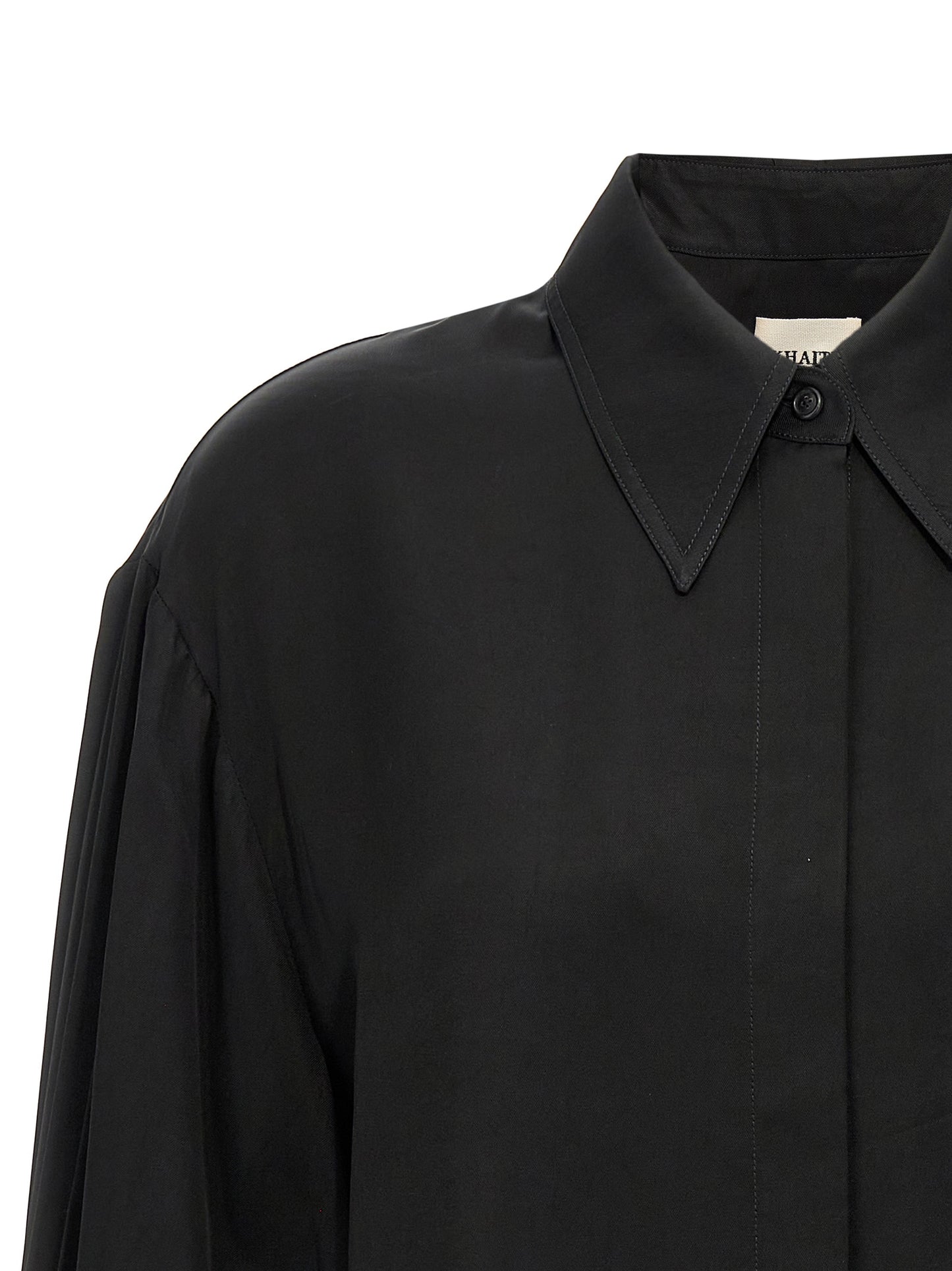 Black Cupro Blouse