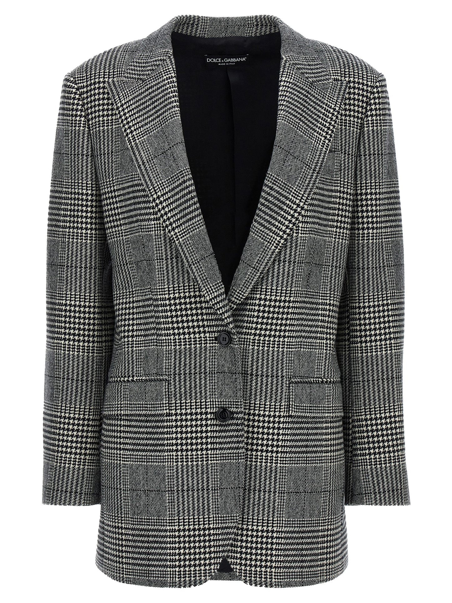 Bicolor Wool Blazer