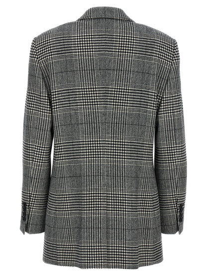 Bicolor Wool Blazer