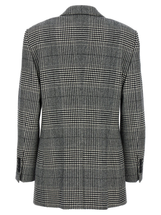Bicolor Wool Blazer