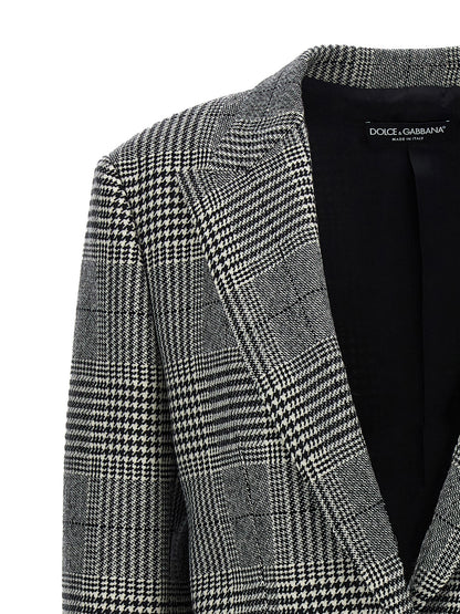 Bicolor Wool Blazer