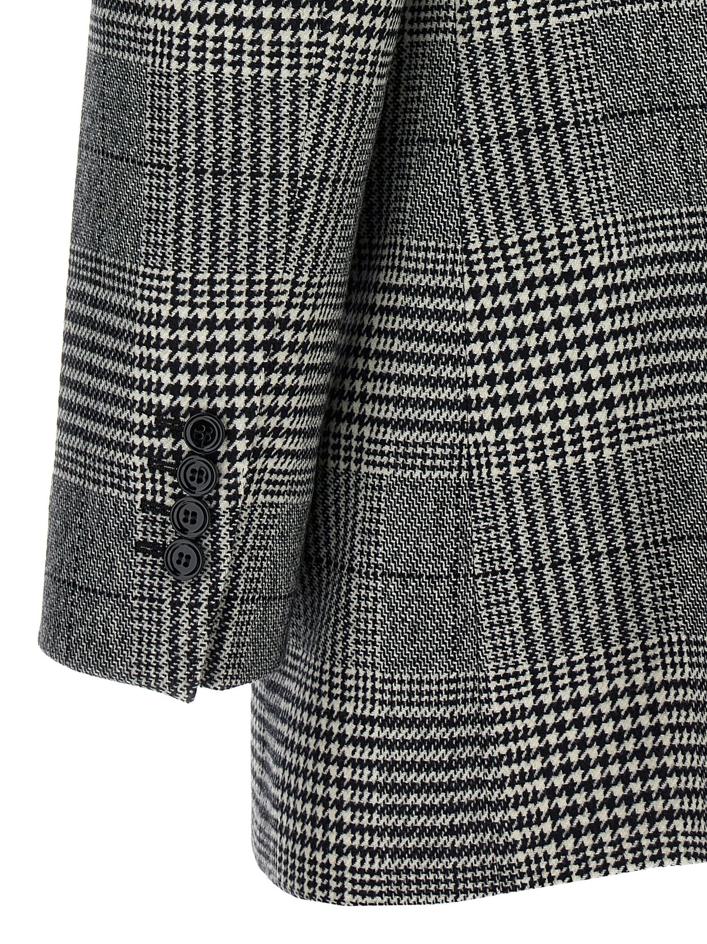 Bicolor Wool Blazer