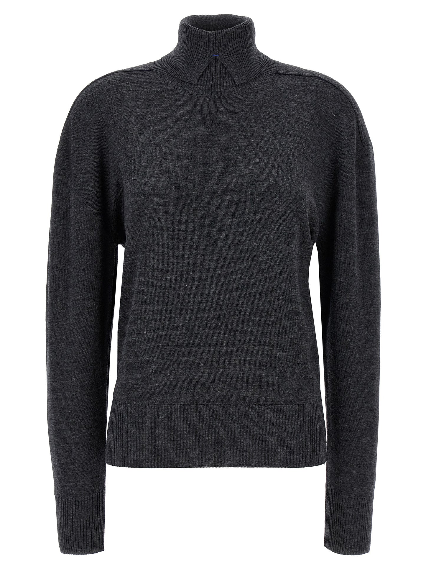 Gray Wool Cardigan
