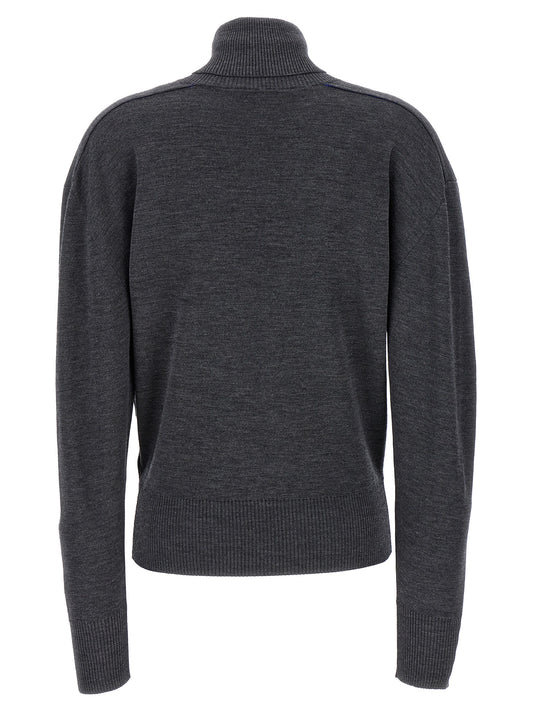 Gray Wool Cardigan