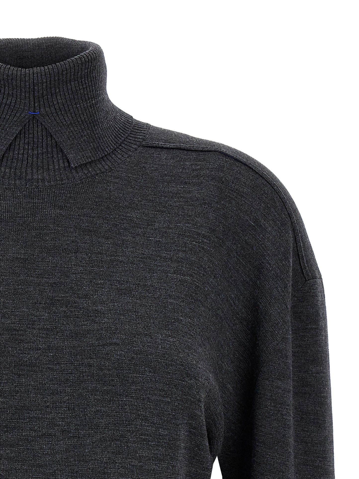 Gray Wool Cardigan