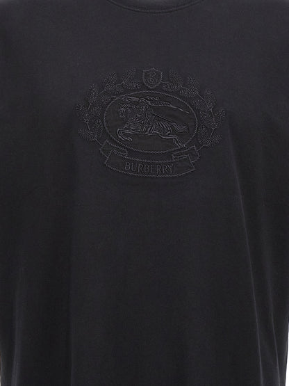 Black Cotton T-Shirt