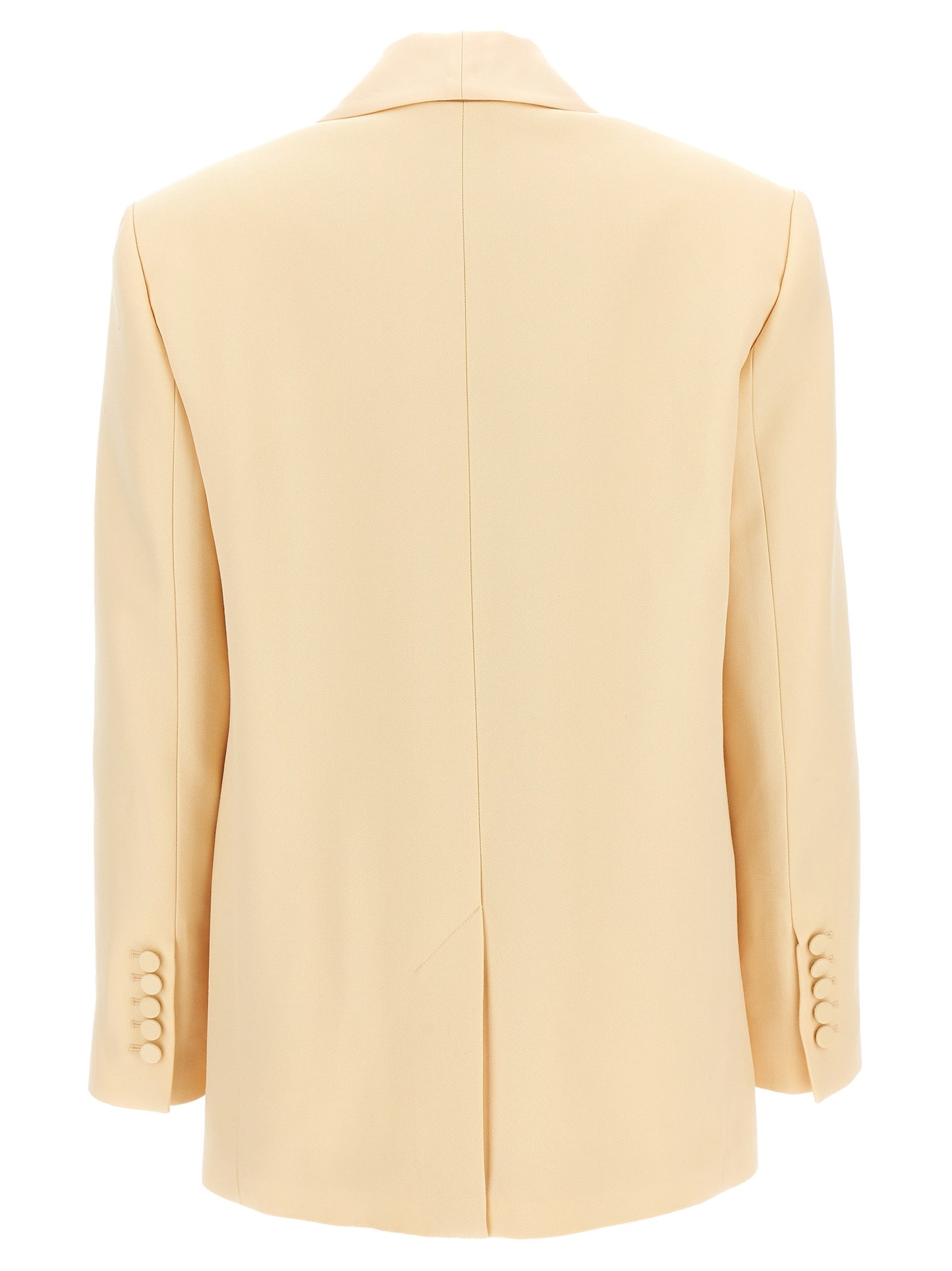Beige Wool Blazer