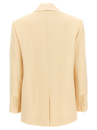 Beige Wool Blazer