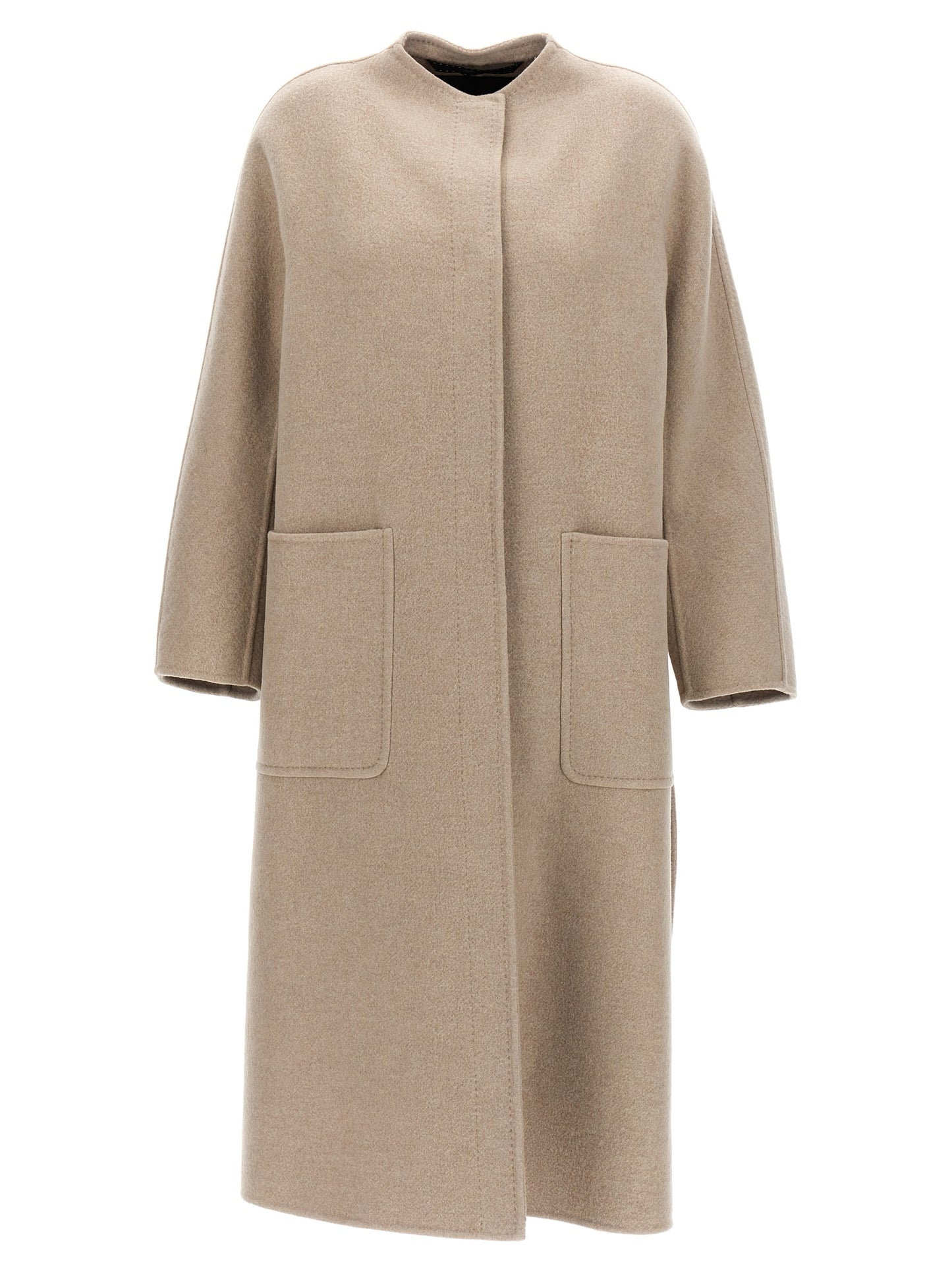 Beige Cashmere Coat