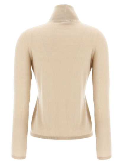 Beige Cashmere Cardigan