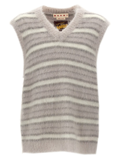 Gray Mohair Sweatshirt