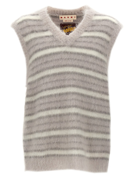 Gray Mohair Sweatshirt
