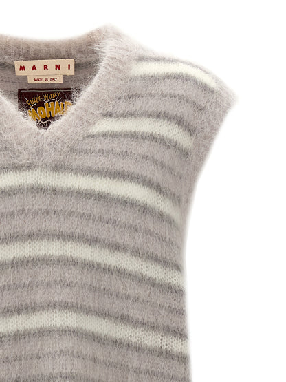 Gray Mohair Sweatshirt
