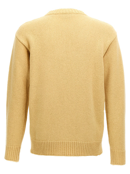 Bicolor Wool Cardigan