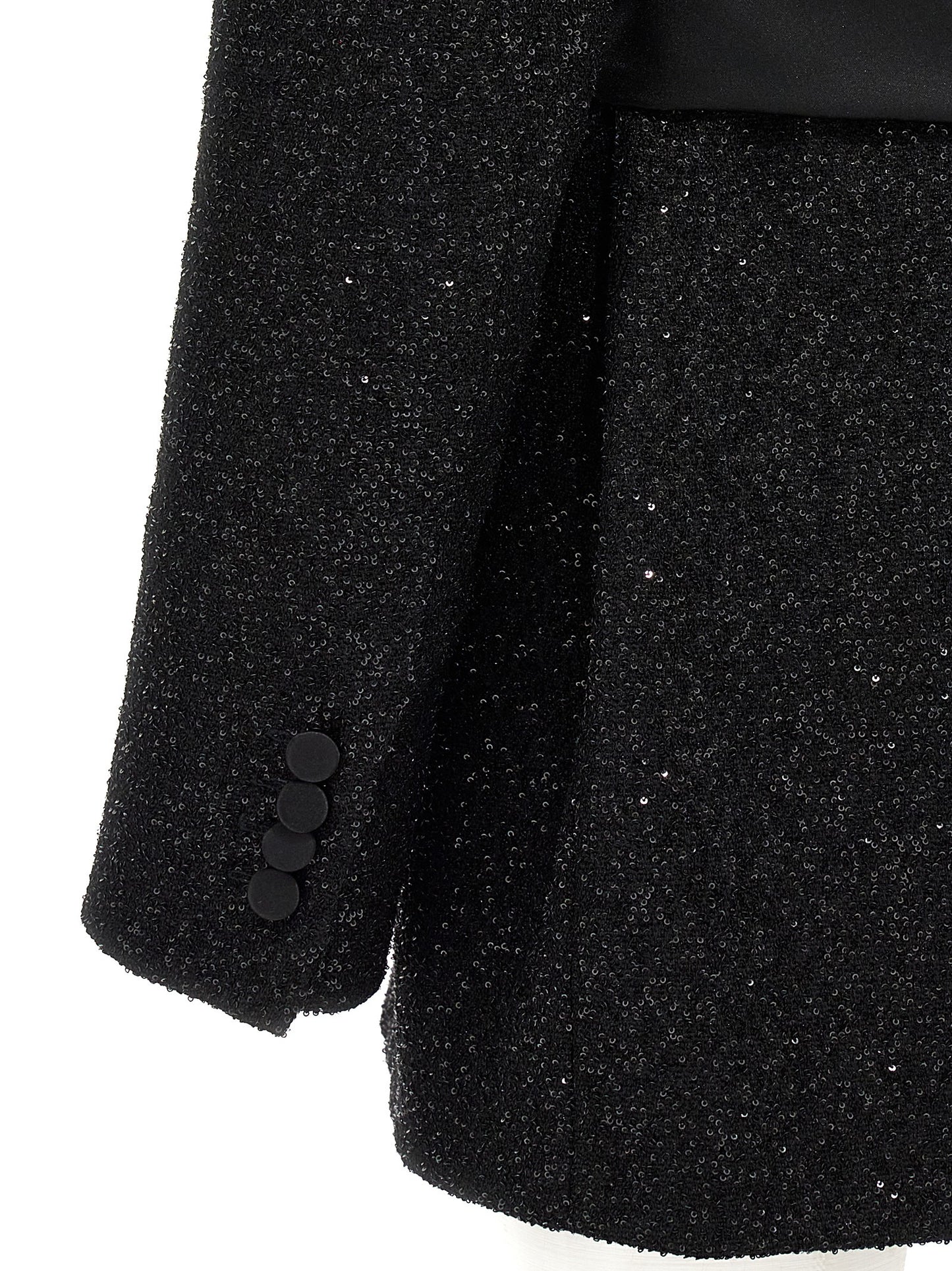 Black Viscose Blazer