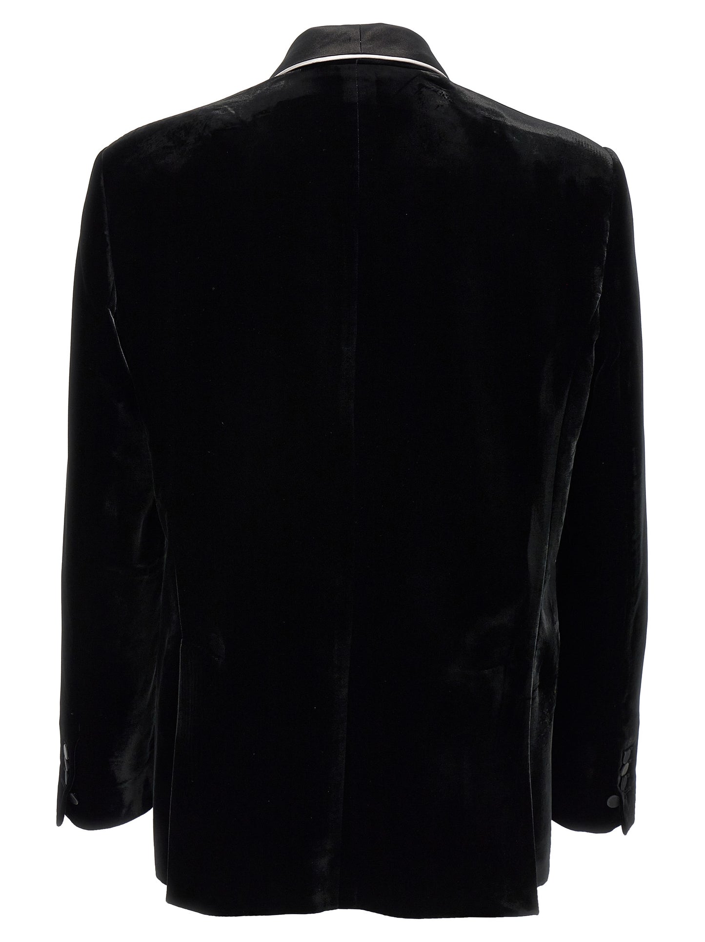Black Viscose Blazer