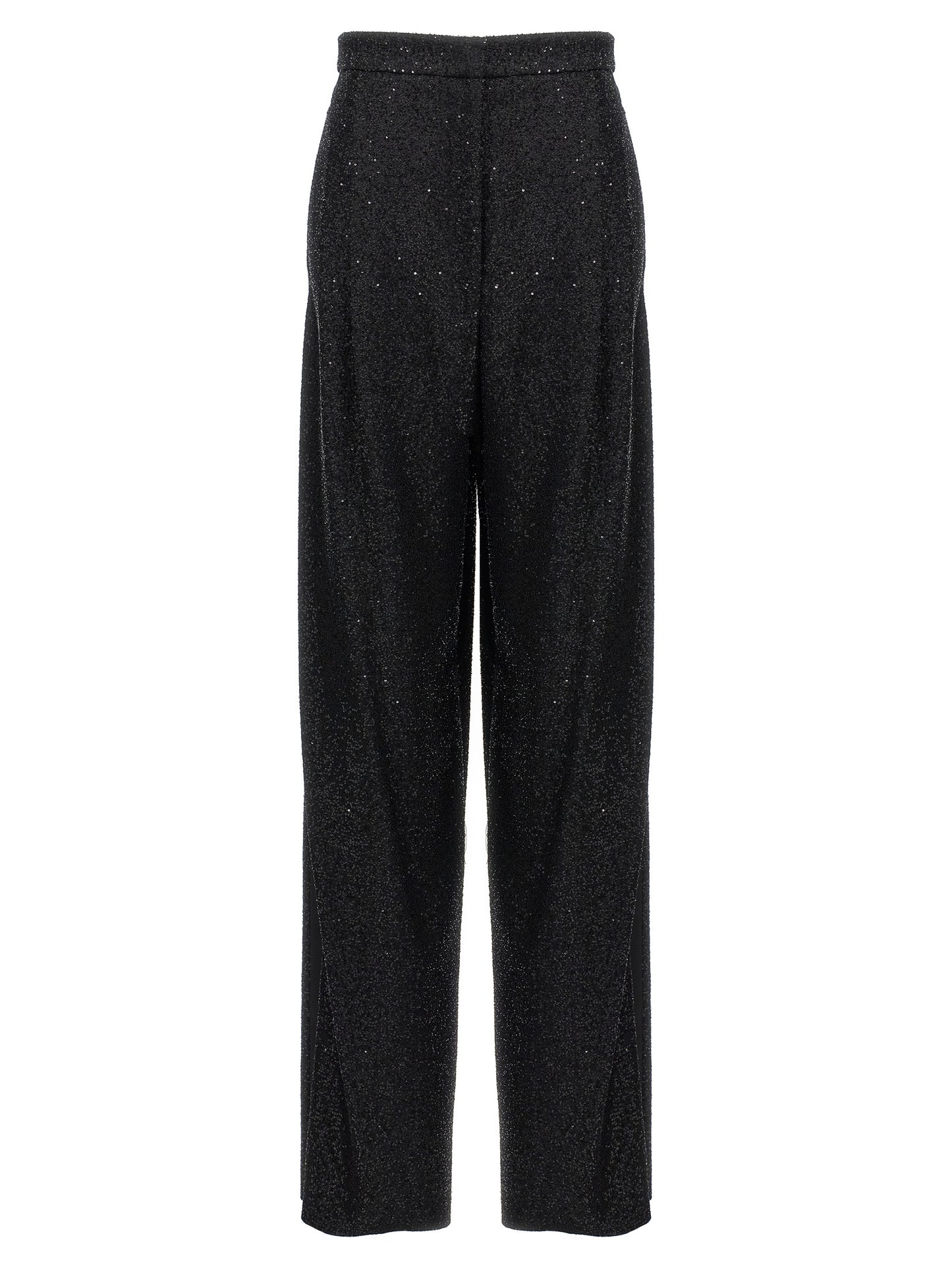 Black Viscose Dress Pants