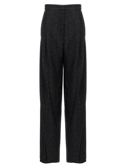 Black Viscose Dress Pants
