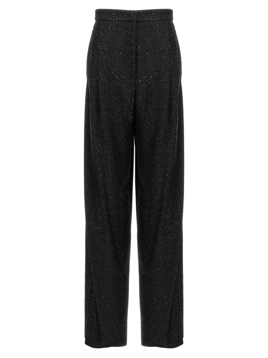 Black Viscose Dress Pants