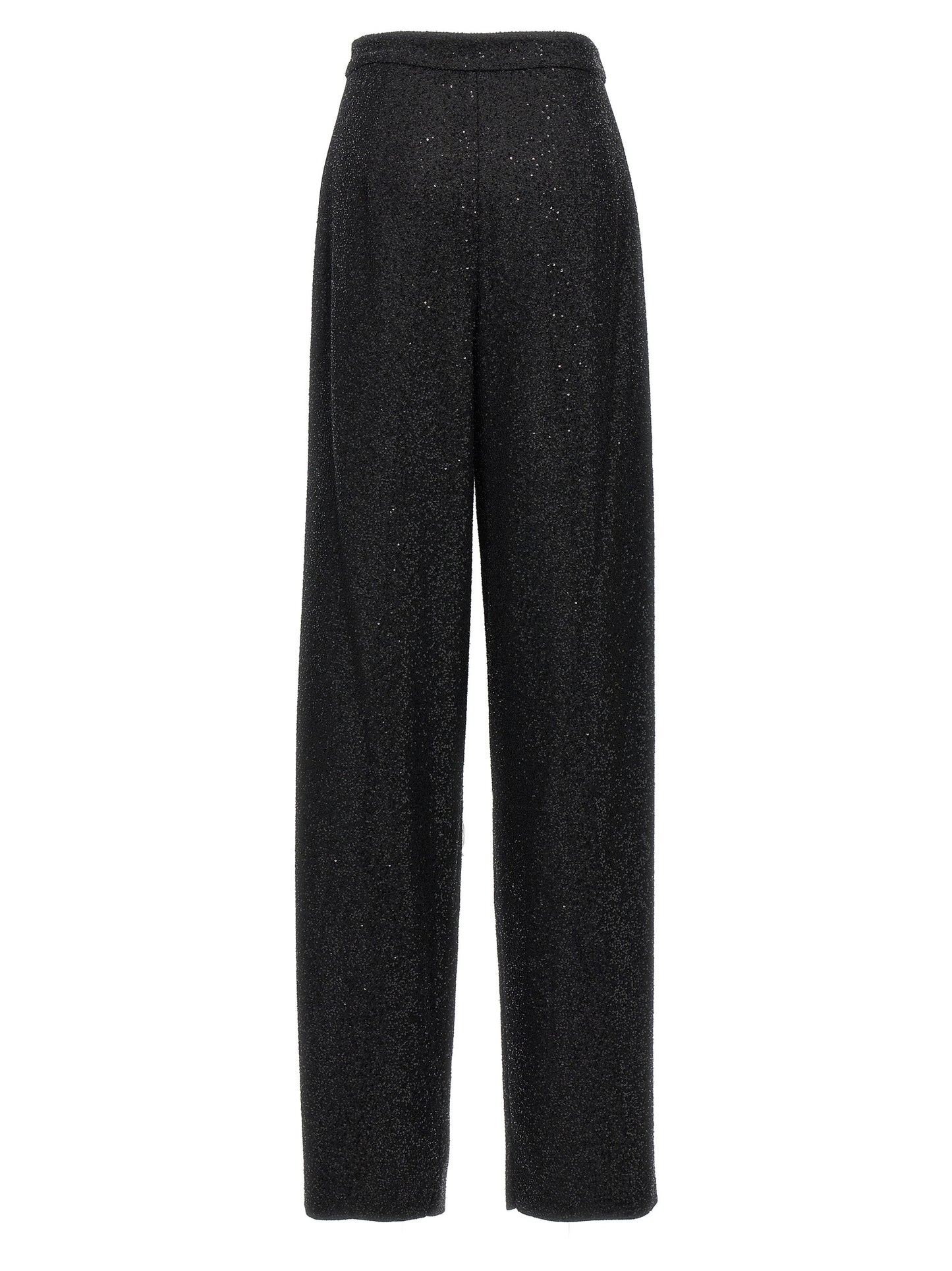 Black Viscose Dress Pants