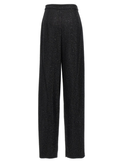 Black Viscose Dress Pants