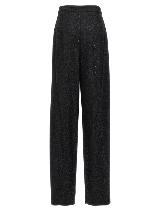 Black Viscose Dress Pants
