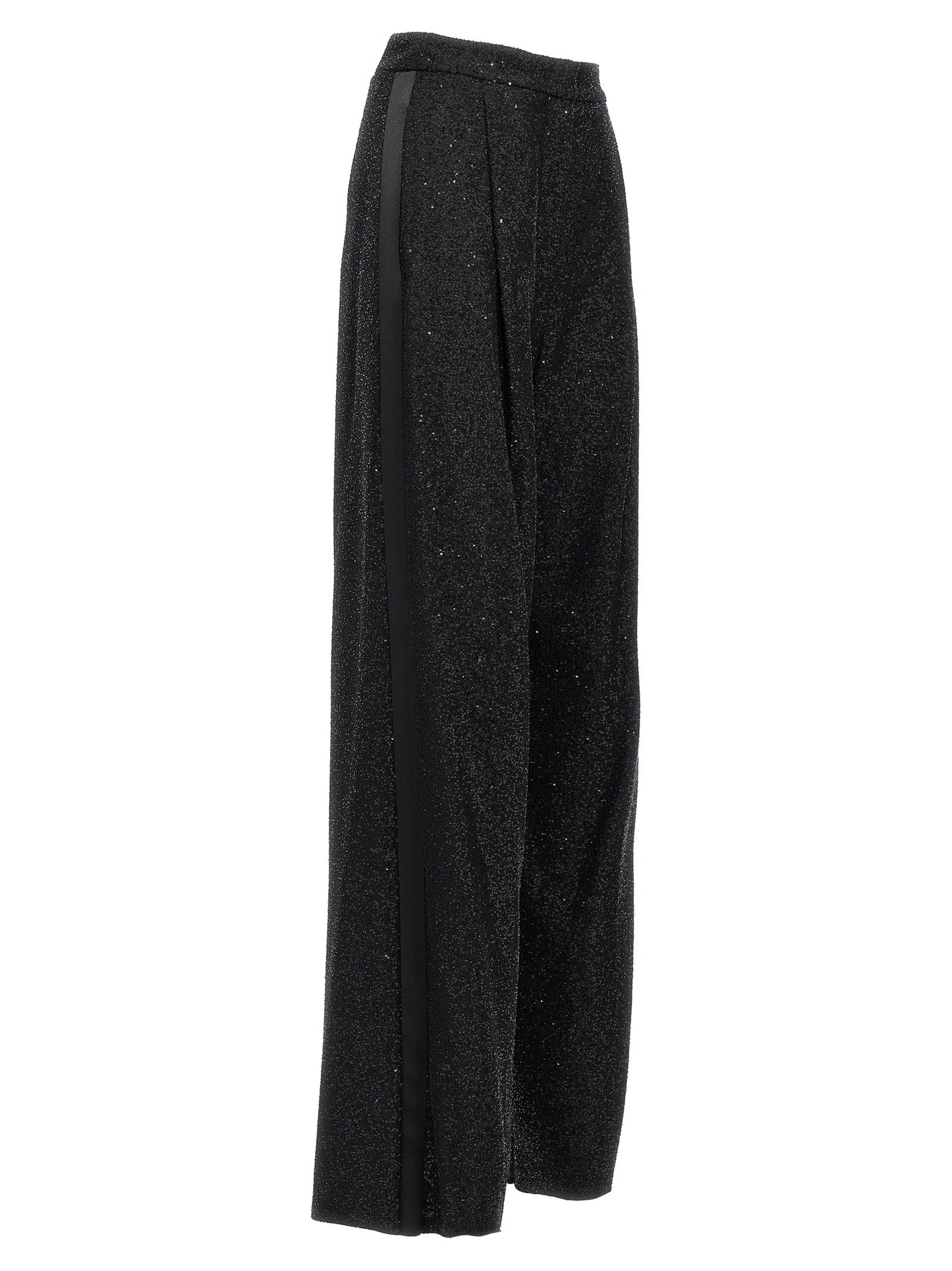 Black Viscose Dress Pants