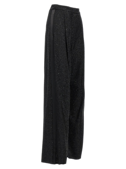 Black Viscose Dress Pants