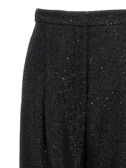 Black Viscose Dress Pants