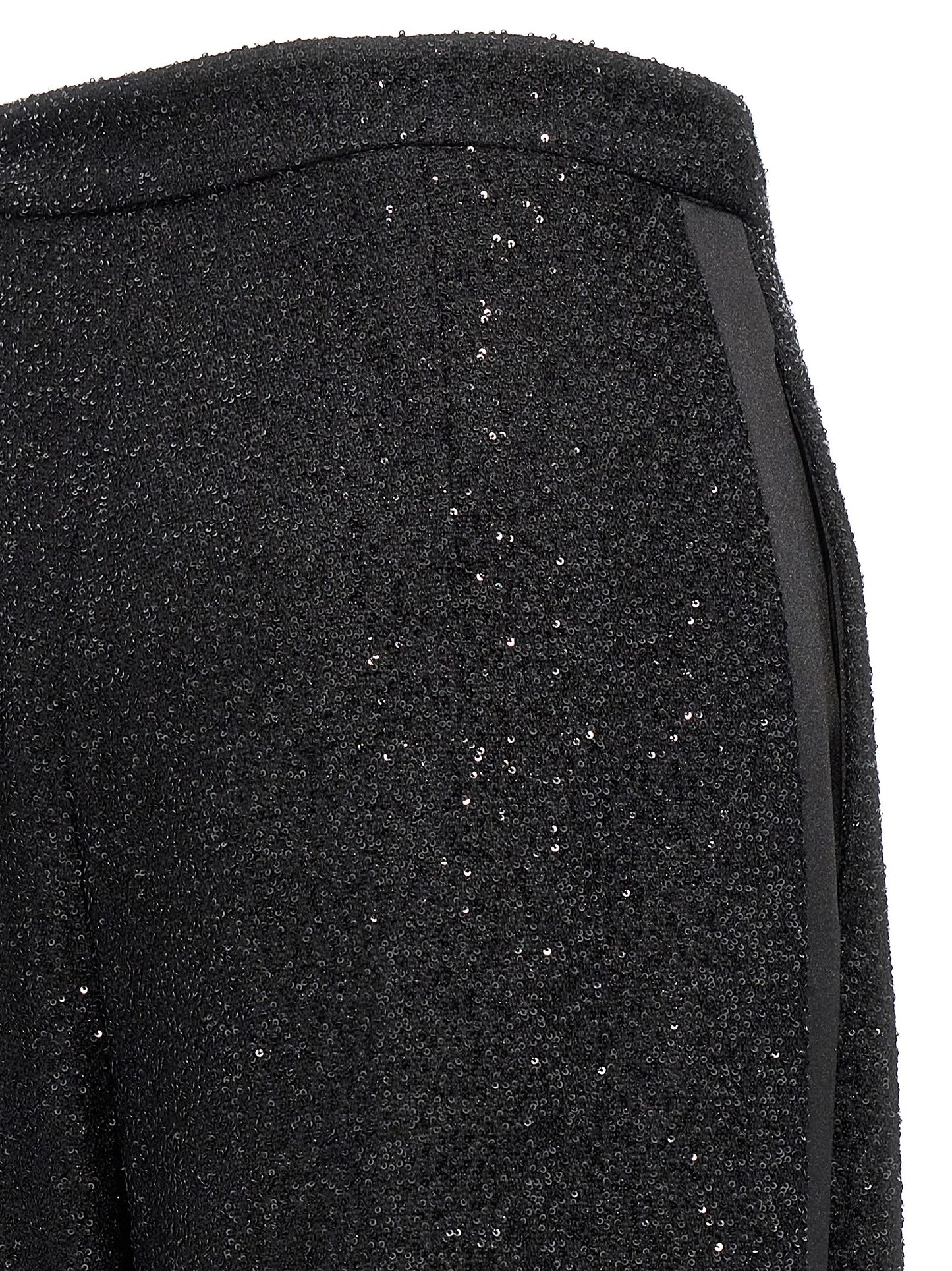 Black Viscose Dress Pants