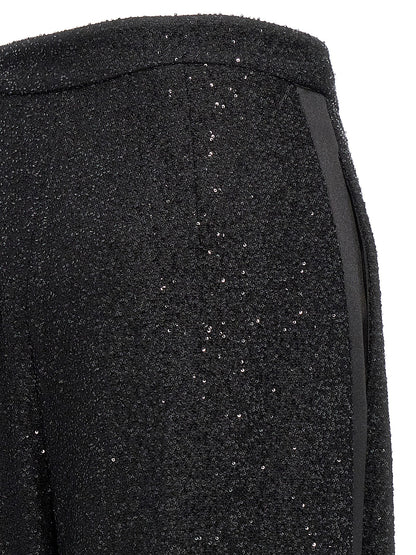 Black Viscose Dress Pants