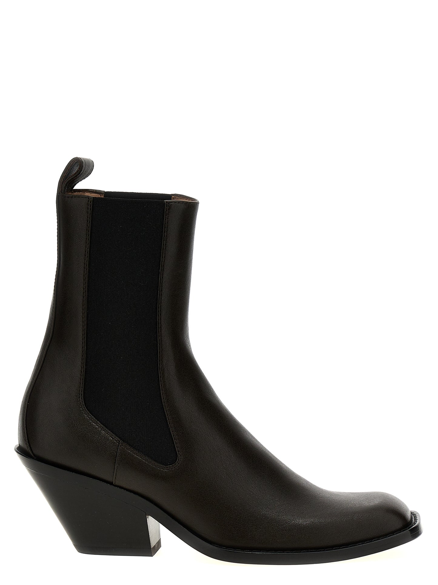 Brown Calfskin Chelsea Boots
