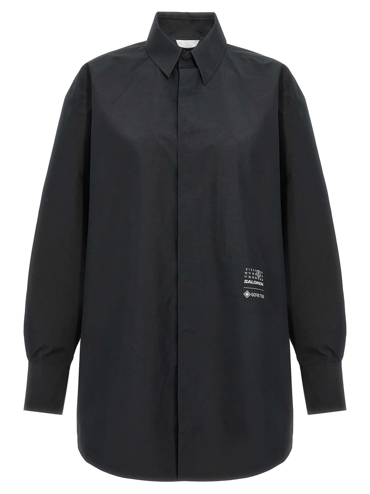Black Polyester Blouse